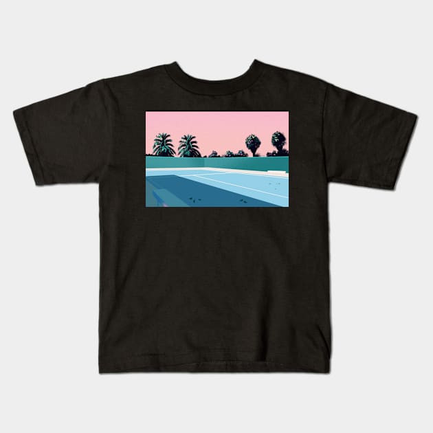 hiroshi nagai Kids T-Shirt by QualityArtFirst